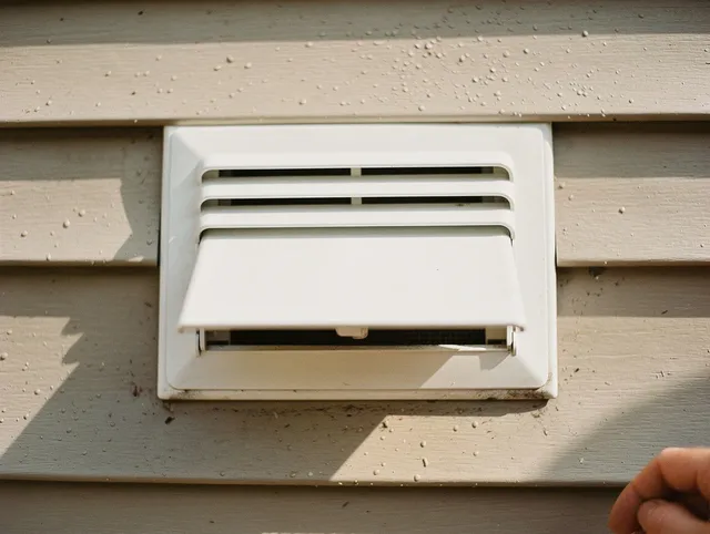 Coto de Caza Dryer Vent Cleaning technician performing professional exhaust vent cleaning at a residential property in Coto de Caza