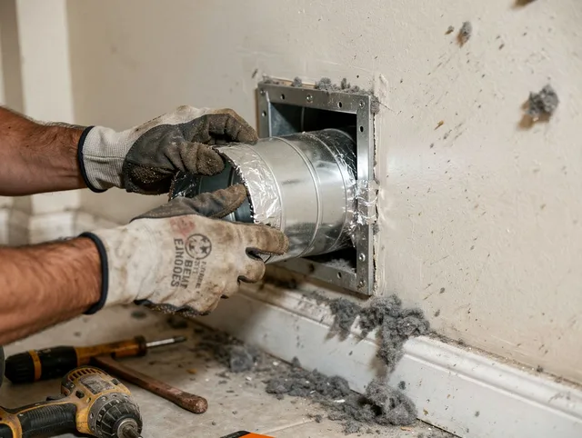 Professional dryer vent repair and installation by Coto de Caza Dryer Vent Cleaning in Coto de Caza